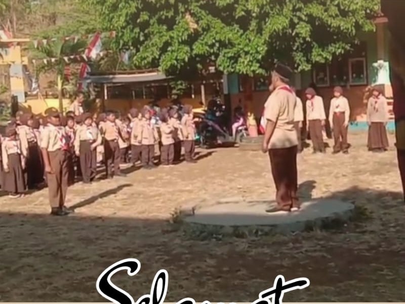 Semangat Patriotisme dan Persatuan di SDN 1 Gunung Putri dalam Peringatan Hari Pramuka