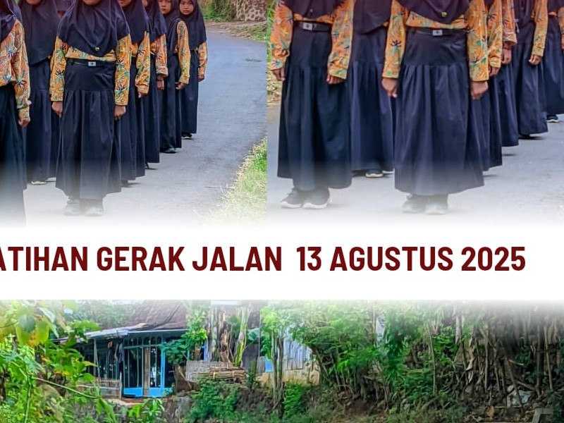 SDN 1 Gunung Putri Gelar Latihan Gerak Jalan, Persiapan Sambut Hari Kemerdekaan