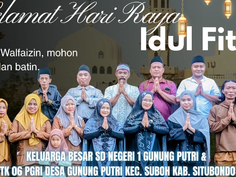 Pererat Silaturahmi, SDN 1 Gunung Putri Gelar Halal Bihalal di Hari Pertama Masuk Sekolah
